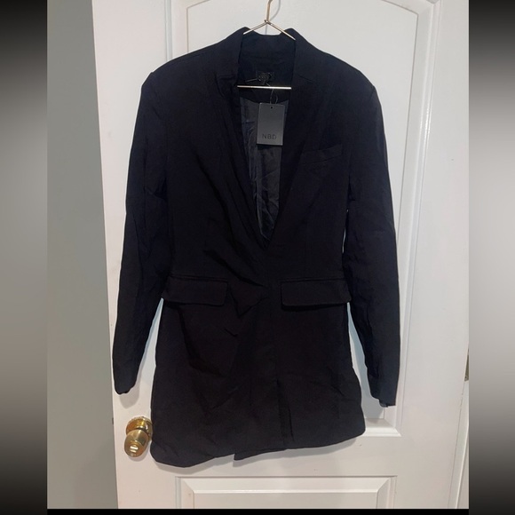 New! Revolve x NBD Jaya Black Mini Blazer Dress 🖤 Medium SOLD OUT! NWT! - Picture 8 of 8